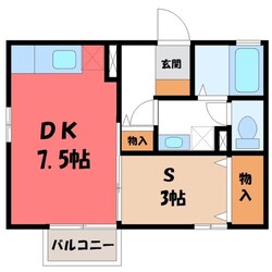 レリッシュの物件間取画像